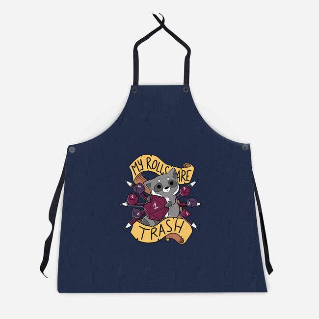 RPG Raccoon-unisex kitchen apron-TaylorRoss1