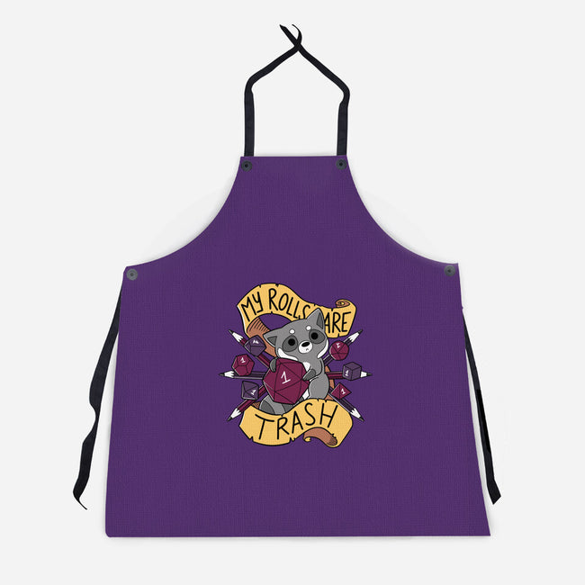 RPG Raccoon-unisex kitchen apron-TaylorRoss1