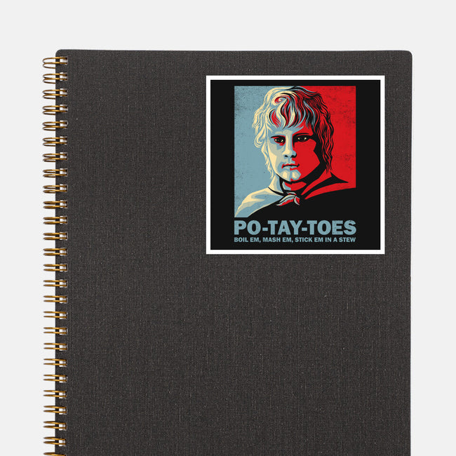 Po-Tay-Toes-none glossy sticker-kg07