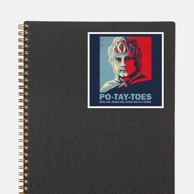 Po-Tay-Toes-none glossy sticker-kg07