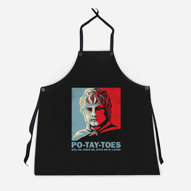 Po-Tay-Toes-unisex kitchen apron-kg07