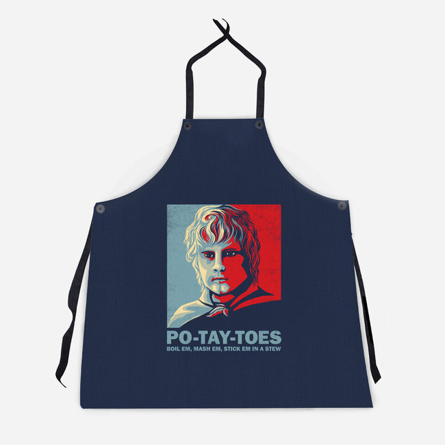 Po-Tay-Toes-unisex kitchen apron-kg07