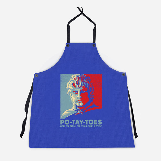 Po-Tay-Toes-unisex kitchen apron-kg07