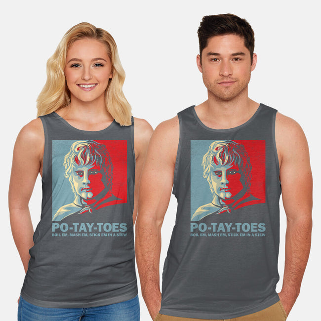 Po-Tay-Toes-unisex basic tank-kg07