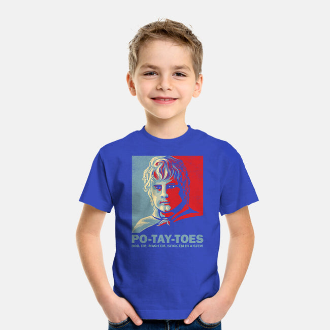 Po-Tay-Toes-youth basic tee-kg07