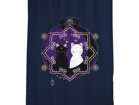 Crescent Moon Cats