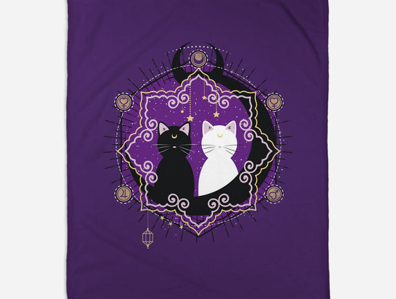 Crescent Moon Cats