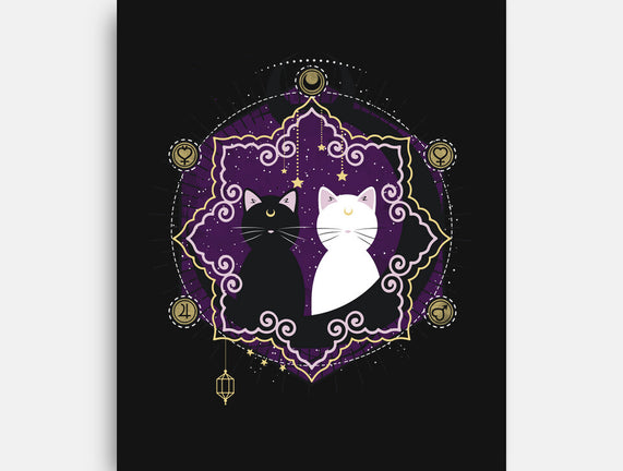 Crescent Moon Cats