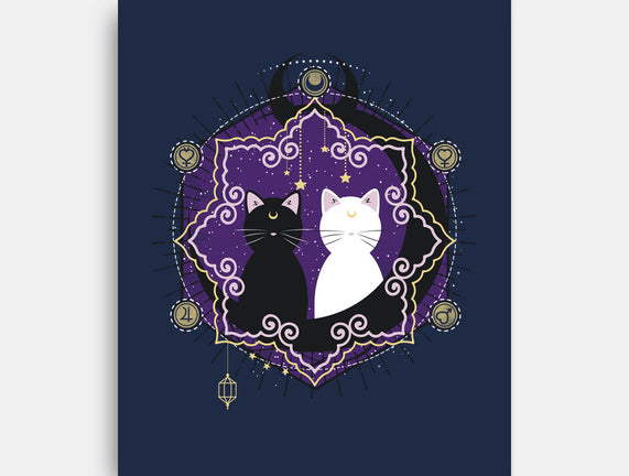 Crescent Moon Cats