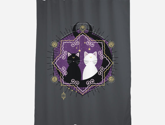 Crescent Moon Cats