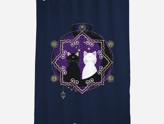 Crescent Moon Cats