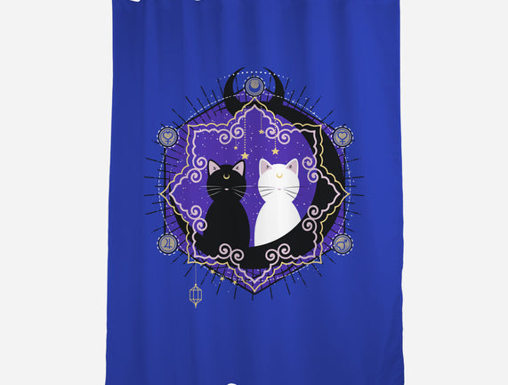 Crescent Moon Cats