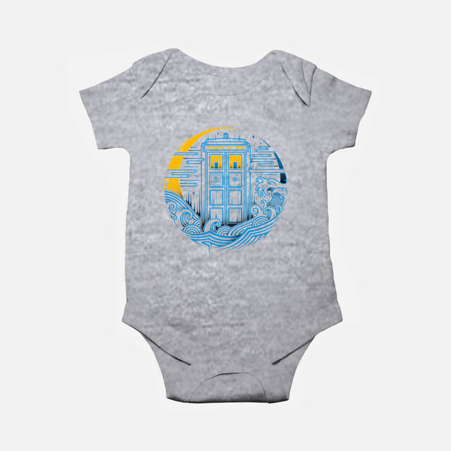 Time Traveler-baby basic onesie-StudioM6