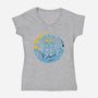 Time Traveler-womens v-neck tee-StudioM6