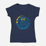 Time Traveler-womens v-neck tee-StudioM6