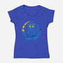 Time Traveler-womens v-neck tee-StudioM6