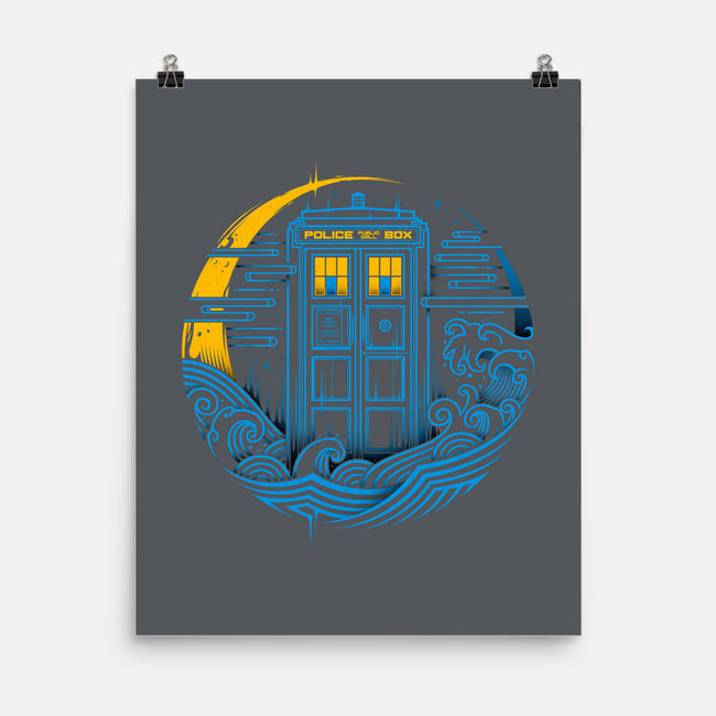 Time Traveler-none matte poster-StudioM6