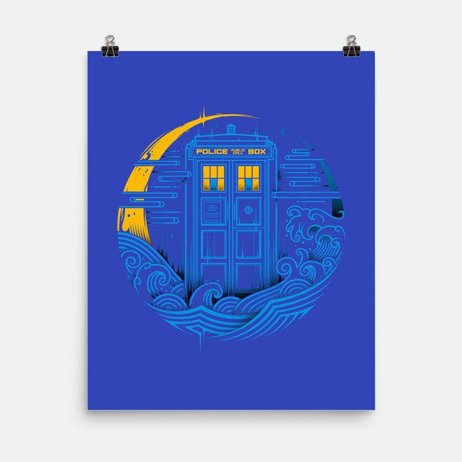 Time Traveler-none matte poster-StudioM6