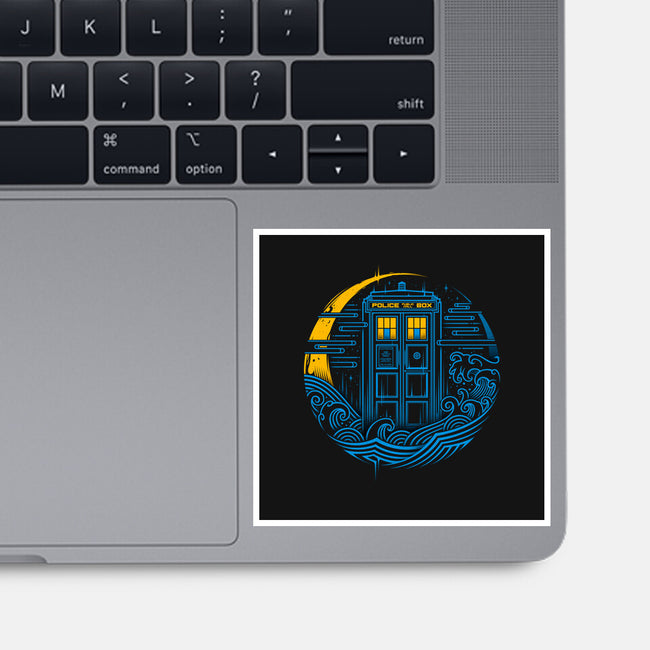 Time Traveler-none glossy sticker-StudioM6