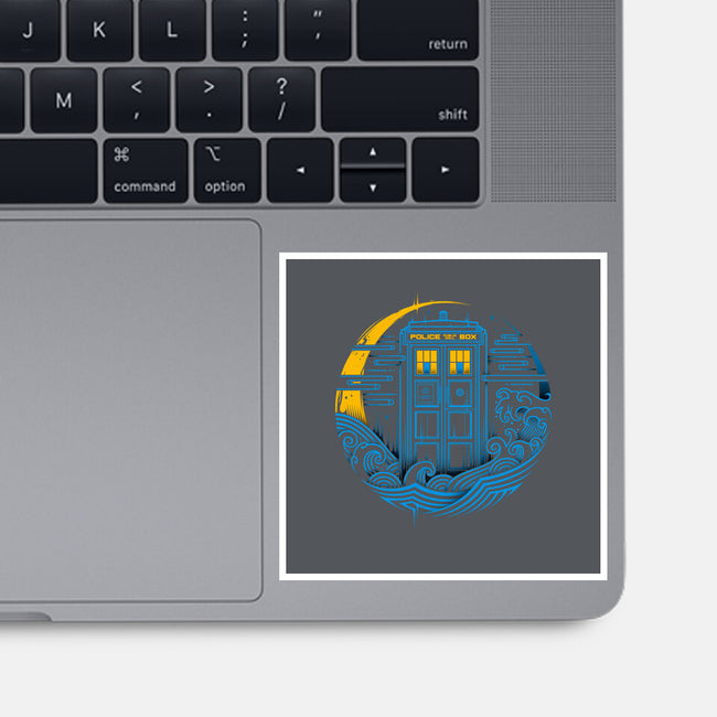 Time Traveler-none glossy sticker-StudioM6