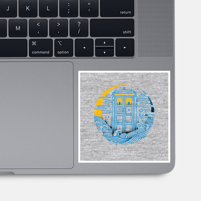 Time Traveler-none glossy sticker-StudioM6