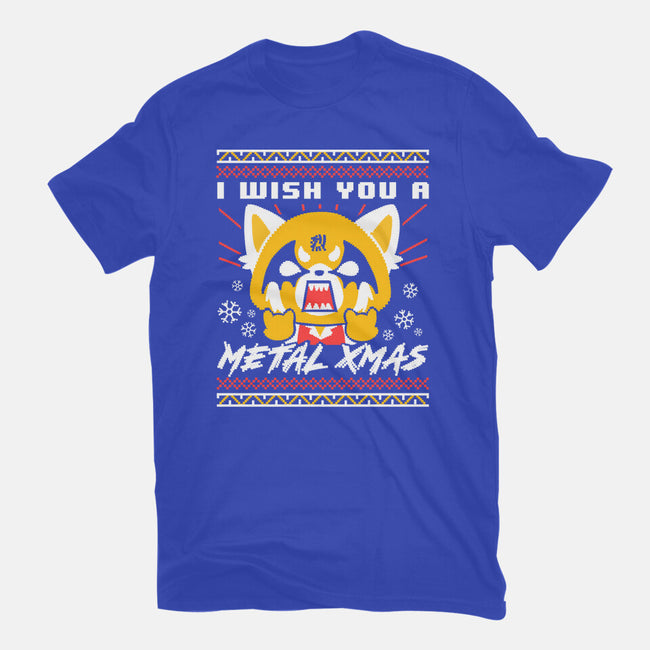 Metal Christmas-mens basic tee-estudiofitas