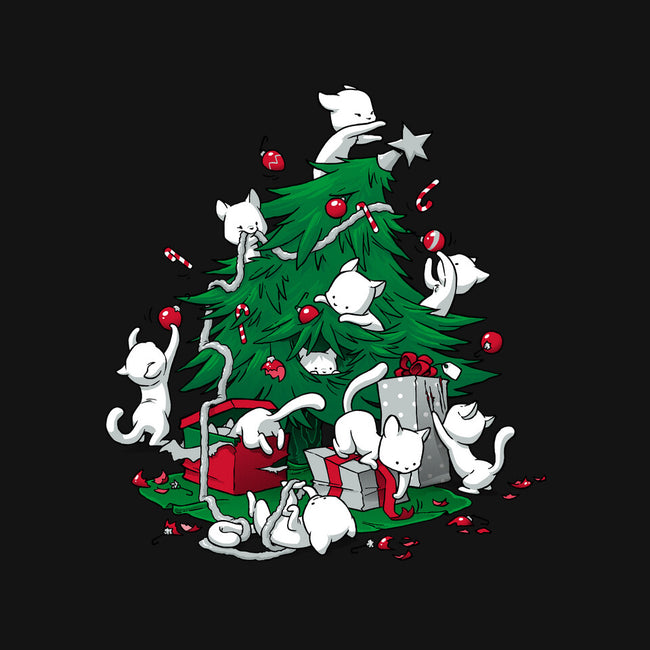Cat Tree-none polyester shower curtain-DoOomcat