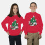 Cat Tree-youth crew neck sweatshirt-DoOomcat