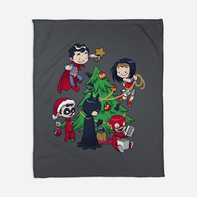 Justice Tree-none fleece blanket-DoOomcat