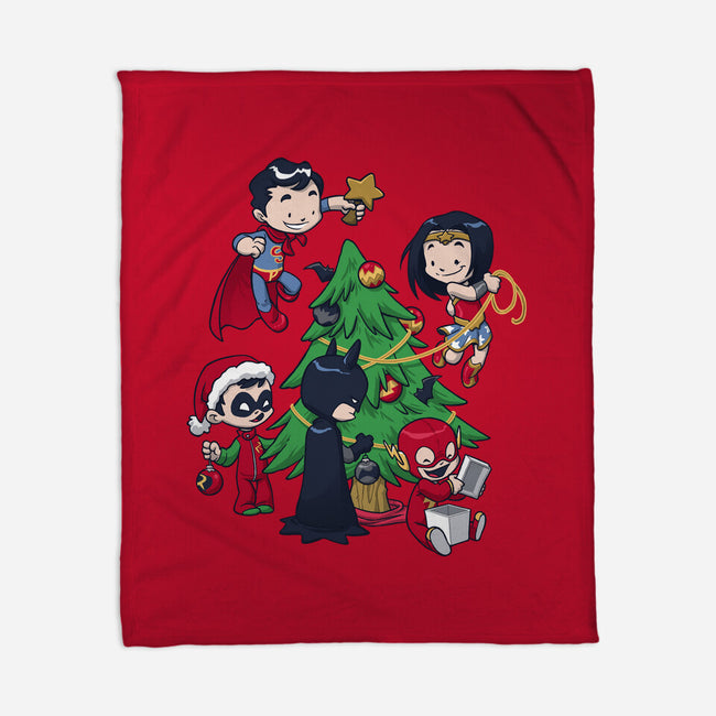 Justice Tree-none fleece blanket-DoOomcat