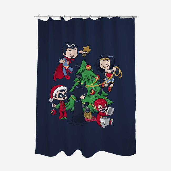 Justice Tree-none polyester shower curtain-DoOomcat