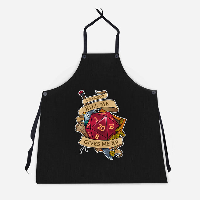 Gives Me XP-unisex kitchen apron-Ursulalopez