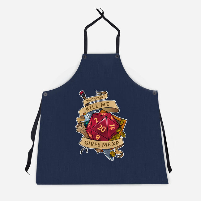Gives Me XP-unisex kitchen apron-Ursulalopez