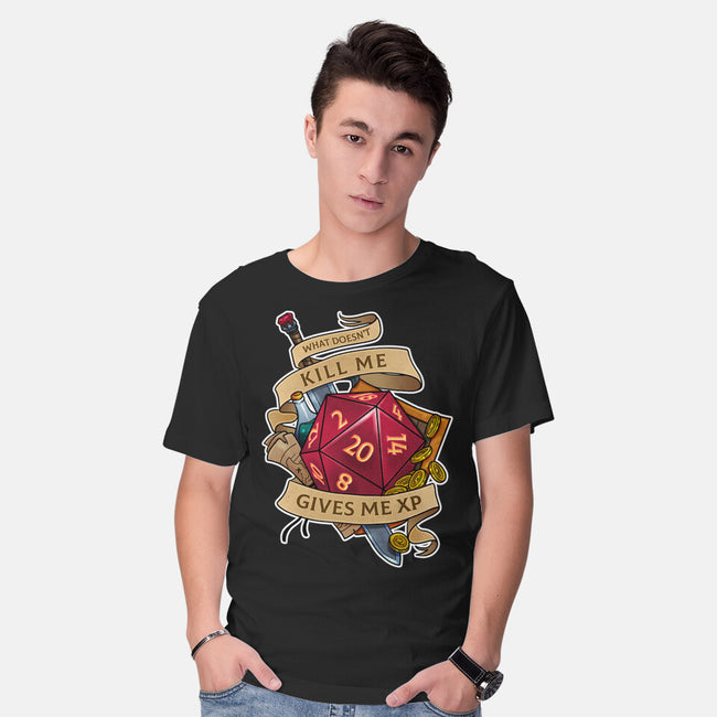 Gives Me XP-mens basic tee-Ursulalopez