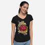 Gives Me XP-womens v-neck tee-Ursulalopez