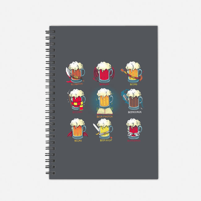 Beer Role Play-none dot grid notebook-Vallina84