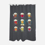 Beer Role Play-none polyester shower curtain-Vallina84