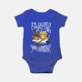 Grammar Cat-baby basic onesie-TaylorRoss1
