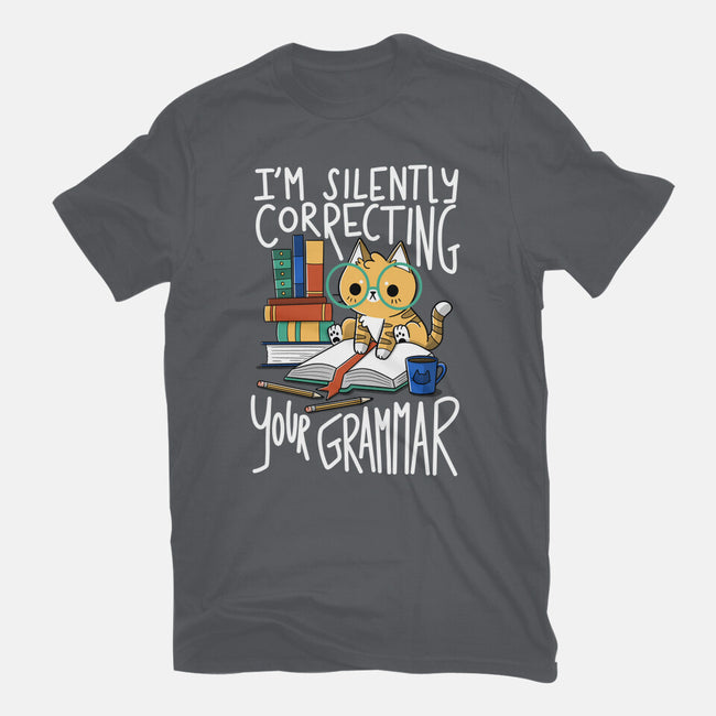 Grammar Cat-youth basic tee-TaylorRoss1