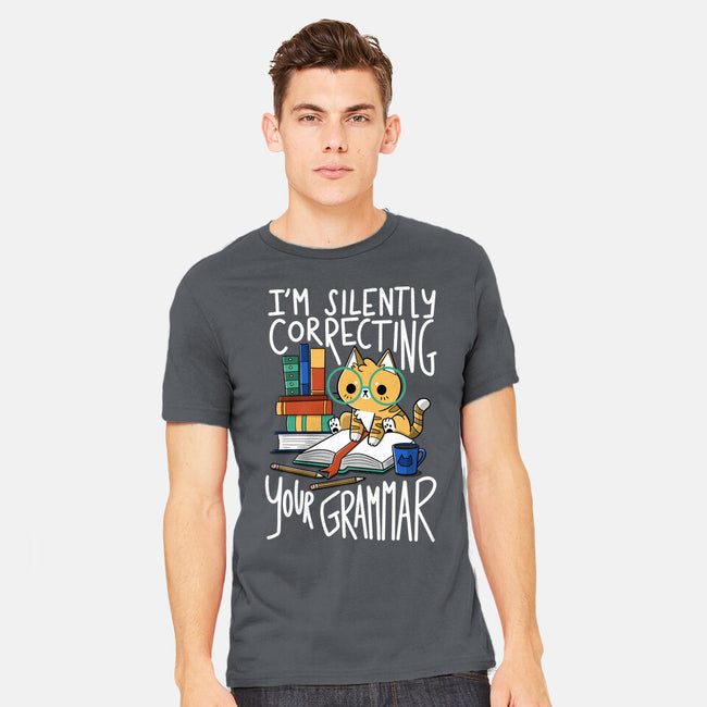 Grammar Cat-mens heavyweight tee-TaylorRoss1