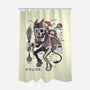 Krampus Anatomy-none polyester shower curtain-Firebrander
