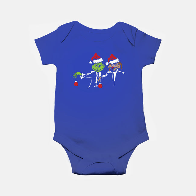 Christmas Fiction-baby basic onesie-jrberger
