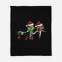 Christmas Fiction-none fleece blanket-jrberger