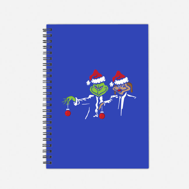 Christmas Fiction-none dot grid notebook-jrberger