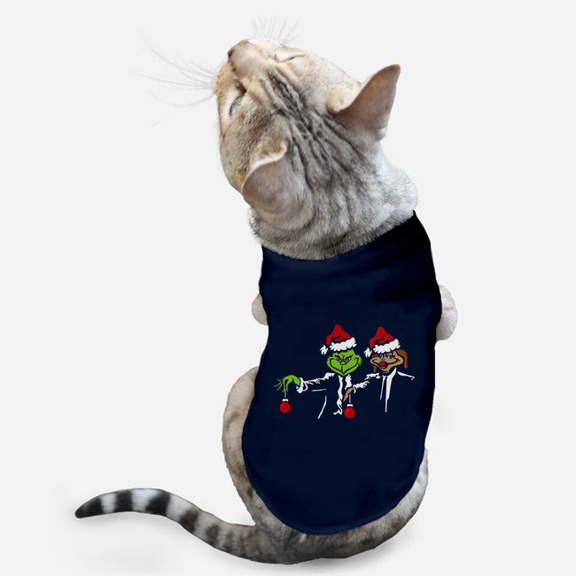 Christmas Fiction-cat basic pet tank-jrberger