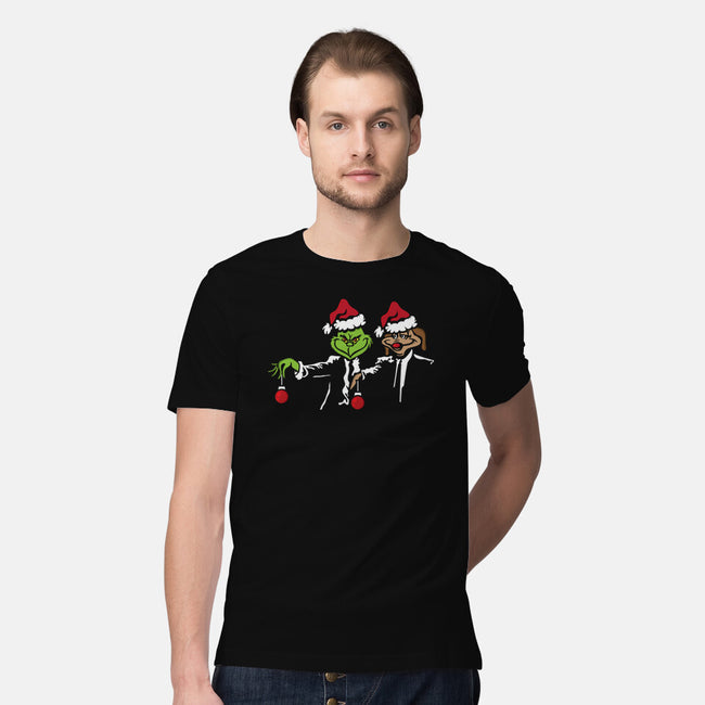 Christmas Fiction-mens premium tee-jrberger