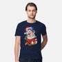 Stocking Stuffer Hedgehog-mens premium tee-DoOomcat
