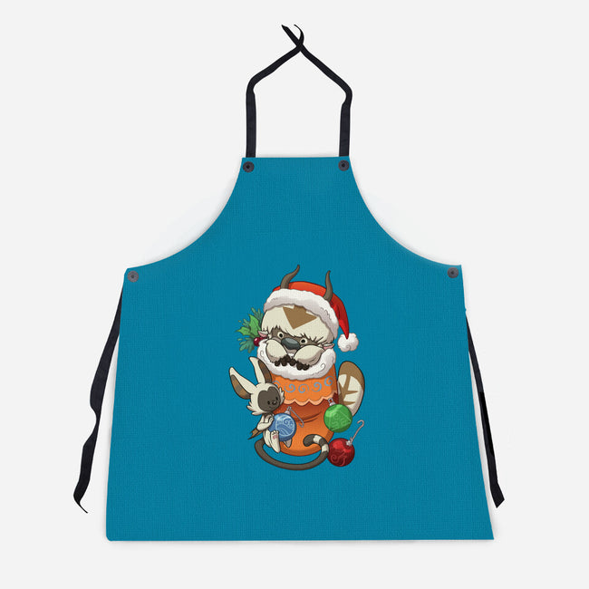 Stocking Stuffer Elemental-unisex kitchen apron-DoOomcat