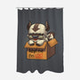 Adopt Appa-none polyester shower curtain-Typhoonic