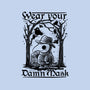 Wear Your Damn Mask-none adjustable tote-NemiMakeit